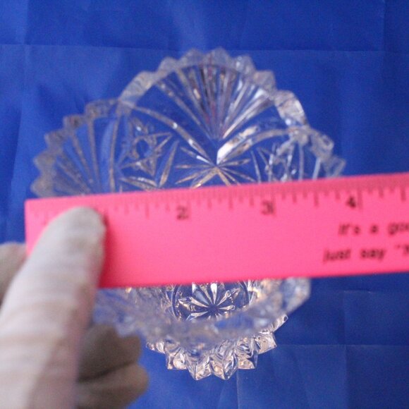 JG Durand of France Chrystal Vase - Vintage Lead Crystal from 90's - 6 3/4" Tall - Picture 8 of 9